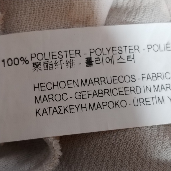 Zara Basic grey floral 3/4 sleeve crop top TB2 - Picture 6 of 7